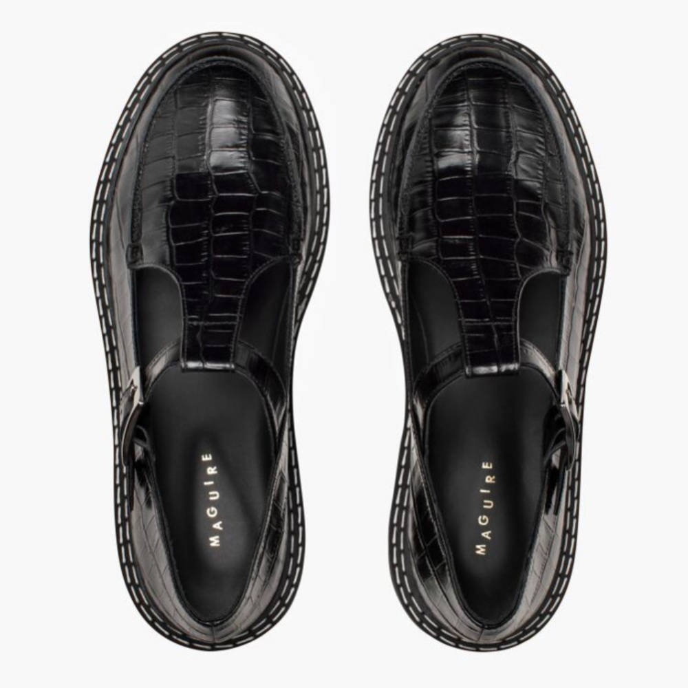 Maguire Black Neiva Mary-Janes Loafers